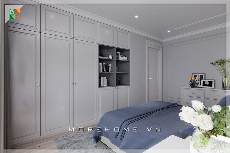 Thiết kế phòng ngủ nhà phố